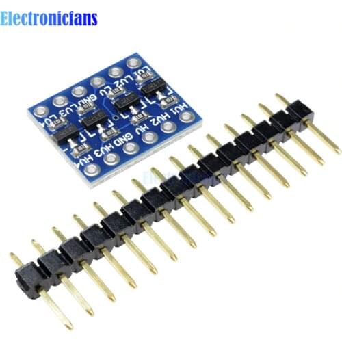 5PCS IIC I2C Logic Level Converter Bi-Directional Board Module 5V/3.3V DC For Arduino With Pins