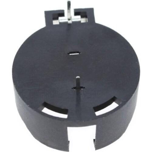 R58A 10Pcs CR2477 Horizontal Coin Button Battery Accessories Holder Black Container Case