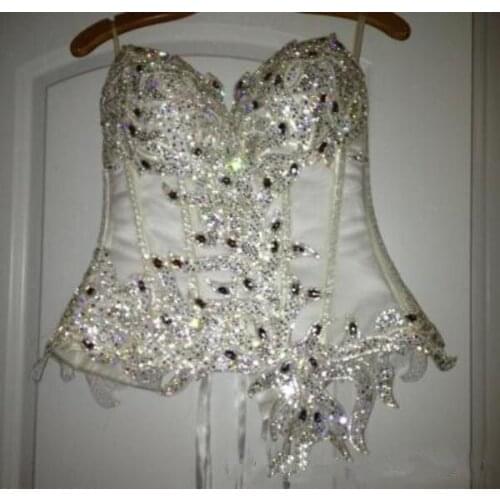 Luxury Ball Gown Wedding Dresses Plus Size Sweetheart Tulle Beaded Crystals Bridal Dress Wedding Gowns Vestido de noiva