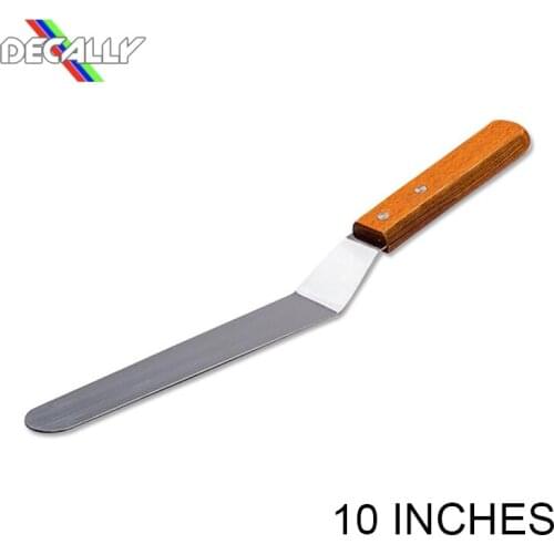 10 Inch Stainless Steel Cake Spatula, Butter, Glaze, Glaze Knife, Smooth Kitchen Pastry Cake Decorating Tools