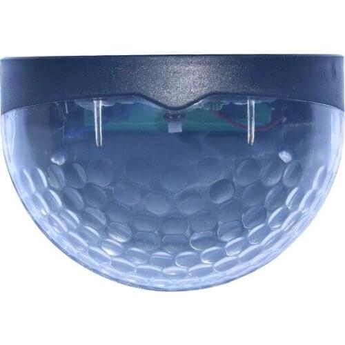 Solar fence light 6LED semicircular table ladder light garden wall light fence garden wall light