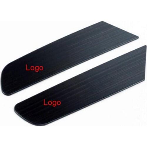 Tonlinker 3 Pcs DIY Car Styling stainless steel Gears padel sticker Cover Case stickers for SUBARU Forester 2013-16 Accessories