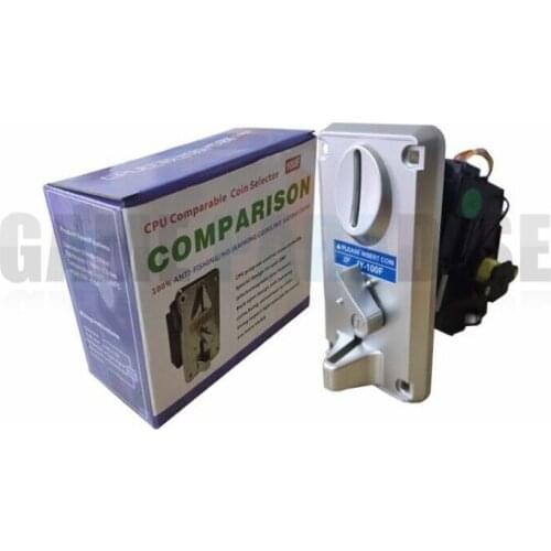 1PCS JY 100F Comparable Coin Selector for arcade game machine claw crane machine pinball machine