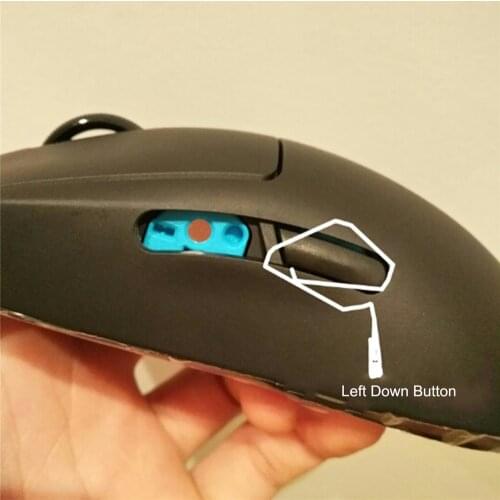 Replacement Mouse Side Button Set for Logitech G Pro Wireless Gaming Mouse Left up+Left down Side Button Keys for Logitech G Pro