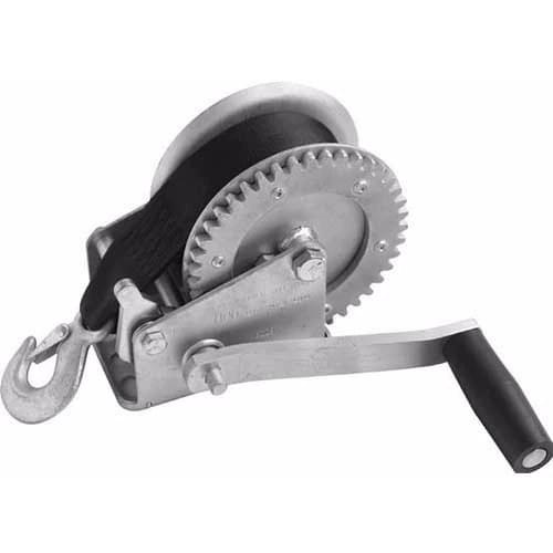 2000--3000LBx8M Boat truck auto portable hand manual winch with webbing sling, hand tool lifting sling