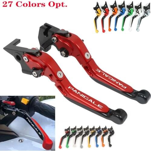 848/EVO 1198/S/R Folding Brake Clutch Levers Extendable Handle For Ducati 899 959 1098/S 1199 1299 V4/S/R Panigale/S/R/Tricolor