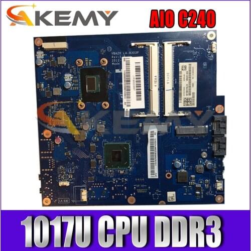 Akemy VBA20 LA-9303P 90003557 For Lenovo AIO C240 all-in-one Computer Motherboard CPU 1017U DDR3 100% Test Work