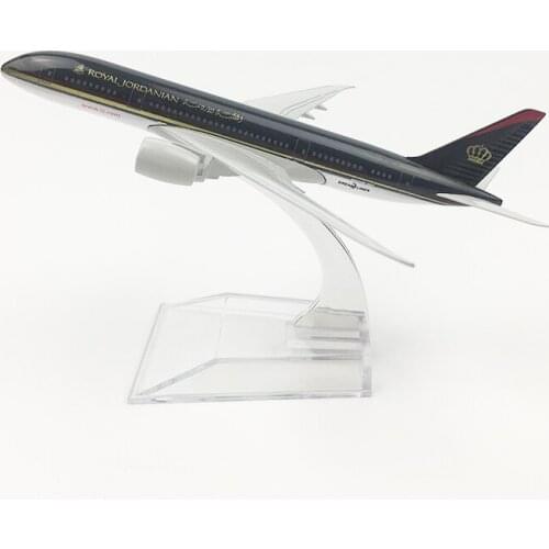 Royal Jordan Airlines 787 Plane Model 14CM 1:400 airplane B787 model with base alloy aircraft plane toy model