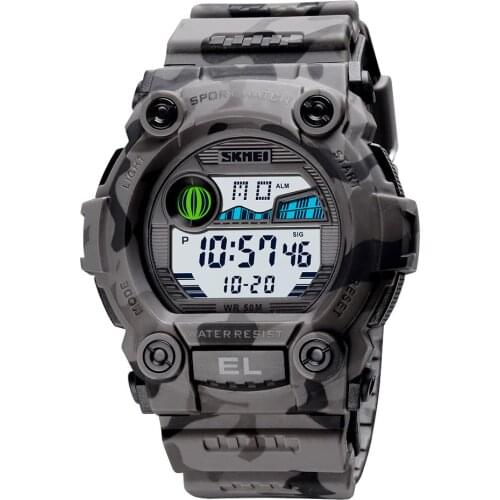 SKMEI Fashion Sports Watches Military Digital Wristwatches Alarm Chrono Waterproof Electronic Clock Men Watch Relogio Masculino