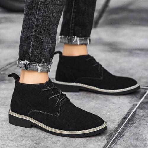 Sneakerblack boots leather shoes hot sport man male shoe men leisure casual outdoor fashion footwear sports for mens sneakers
