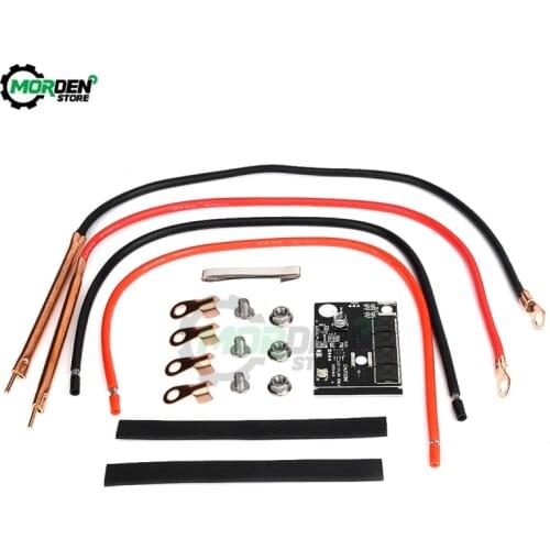 DC 12V 90-150A Spot Welder Motherboard DIY Kit Automatic Trigger Spot Welder Pen PCB Circuit Board with Indicator Light