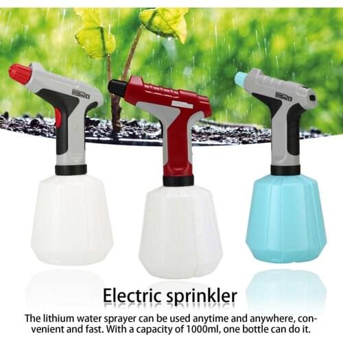 Electric Water Sprayer With Auto Nozzle Car Wash Water Sprayer Kitchen Plants Jet Gun Garden Watering For Household Garden