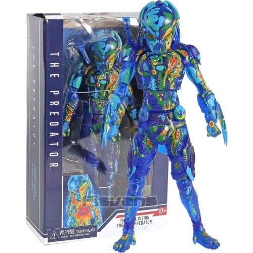 NECA The Predator Thermal Vision Fugitive Predator Action Figure Collectible Model Toy
