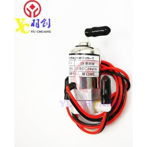 Hot Sale 24V 8W Elbow Bend Solenoid Valve for Infinite/Crystal-Jet/XULI DX5/DX7 Inkjet Printer Good Price