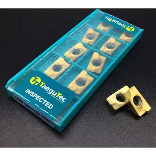 10PCS APMT1604 PDER TT9080 Carbide Insert Lathe Milling Turning Tools APKT 1604 CNC Cutting Tool Cutter Face Milling Lathe Tools