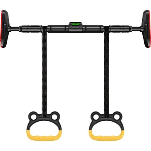 Gymnastic Fitness Rings Pull Up Rings Strength Training Non-slip Rings For Children Home Fitness Equipment