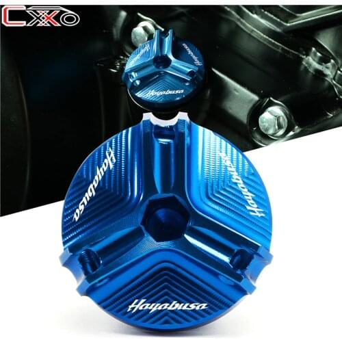 For SUZUKI HAYABUSA GSX1300R RV 125/200 VANVAN GSX-R GSX-S GSXR 1000/750/600/125 Motorcycle Oil Filler Cap Engine plug Cover