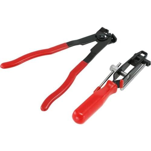 Mainpoint on Cooling System Auto CV Joint Boot Clamps Pliers Automobile Car Banding Clamp Tool Kit Set Car Accessories