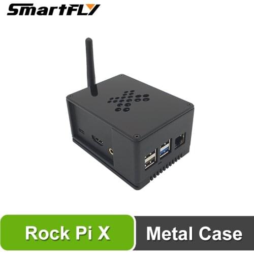 Metal Case for Rock pi x
