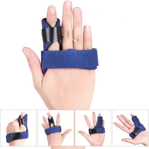 Finger Splint Brace Kit Arthritis Pain Relief Bandage Easily Carrying Support Finger Fracture Fix Sporting Elements