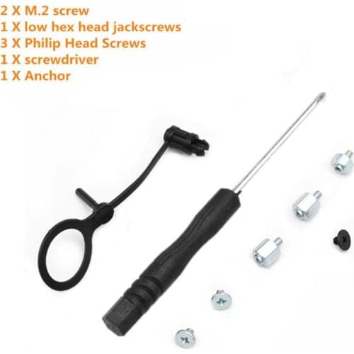 Set M.2 Support Standoff Screw SSD Mounting Kit for -Asus Motherboard Hand Tool