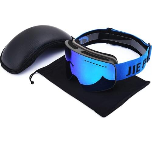 New Brand Professional Magnet Ski Snowboard Googles Double Anti-fog Big Night Vision Lens Mask Skiing Glasses Goggles