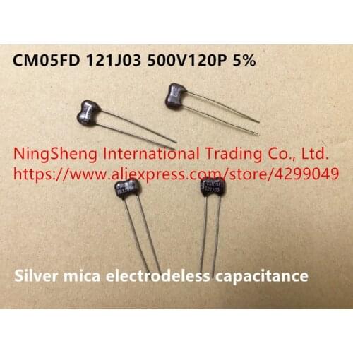 Original new 100% CM05FD 121J03 500V120P 5% silver mica electrodeless capacitance (Inductor)