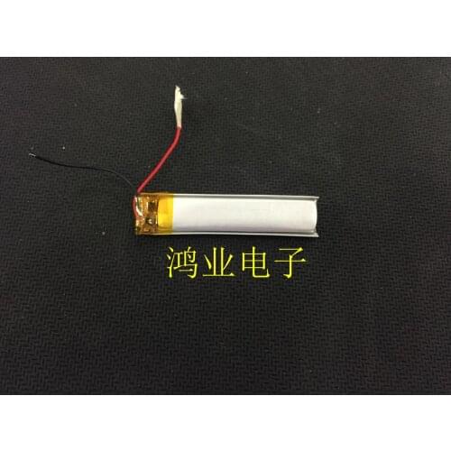 3.7V polymer lithium battery 501250 300MAH recording pen point reading pen wireless headset small speaker Rechargeable Li-ion Ce