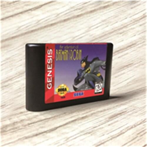 The Adventures of Batmans & Robin - USA Label Flashkit MD Card for Sega Genesis Megadrive Video Game Console