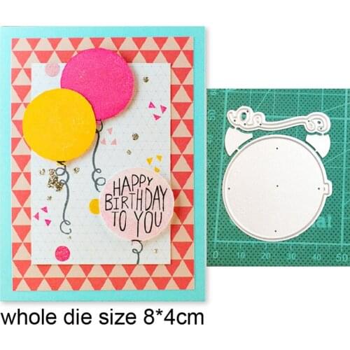 Craft dies metal cutting dies cut die mold Festival Balloons Scrapbooking dies paper craft knife mould blade punch stencils dies