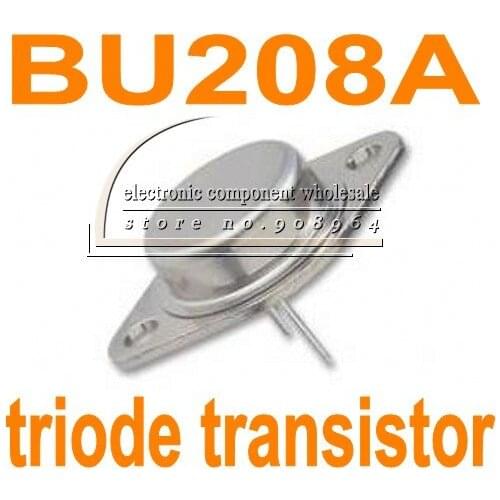 RHECCOW 50pcs/lot BU208A BU208 TO-3 triode transistor freeshipping
