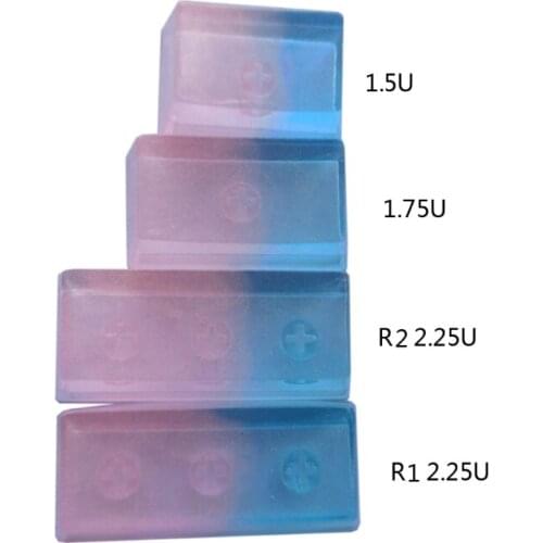 Handmade Customized OEM Profile Resin Keycap Keyboard RGB Translucent Keycap