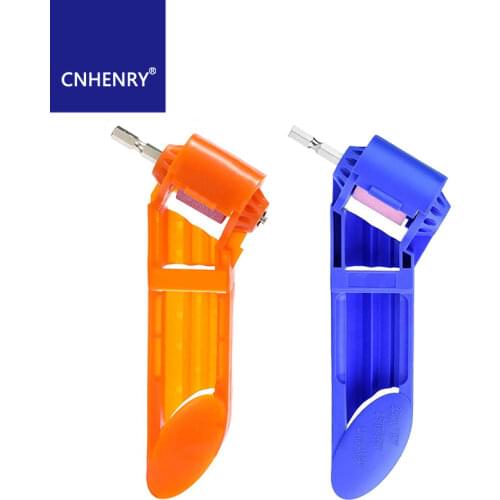 Drill Bit Sharpener Portable Diamond Drill Bit Sharpening Tool Corundum Grinding Wheel For Drill Polishing Drill Sharpener