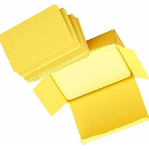 Creative Thickening Blank Diy Graffiti Rounded Small Cards Word Cards Sticky Note Card Message Cards