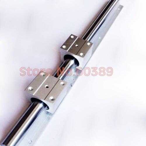 1pc linear rail SBR12 550mm 2pcs SBR12UU bearing blocks for cnc parts 12mm