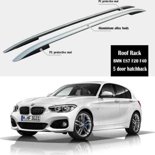 Roof Rack For BMW E87 F20 F40 118i 125i 120i M140i 5 door hatchback Rail Bar Luggage Carrier Bars top Cross bar Rack Rail Boxes
