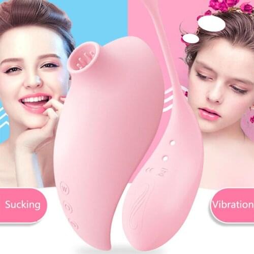 Wireless Vibrating Bullet Eggs Remote Control 7 Frequency Sucking Nipple Clitoris Stimulator G spot Vibrator WomanSex Toys Sexy