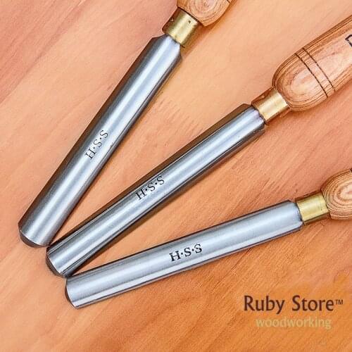 Woodturning Roughing Gouge HSS High Speed Steel A2005-1(17 x 165mm), A2005-2 (17.5 x 165mm), A2005-3 (15 x 165mm)