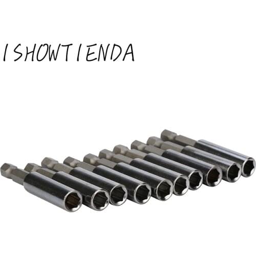 10x Hex Shockwave Magnetic Impact Screwdriver Bit Holder for DeWalt Makita Bosch Uses in Automotive, Hardware, Hobby, Home