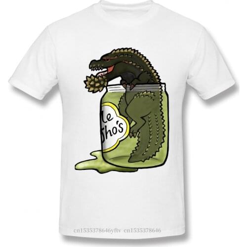 Men Monster Hunter Felyne Palico Game T-Shirts Funny Tops The Terrifying PickleJho Pure Cotton Tees Harajuku TShirt