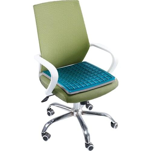 Gel Seat Cushion, Breathable Cooling Memory Foam Chair Cushion with Washable Cover leaning home furnishing soft and comfortable