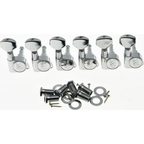 Quality Wilkinson EZ-LOK Guitar Tuning Keys Pegs Guitar Tuners Machine Heads Chrome
