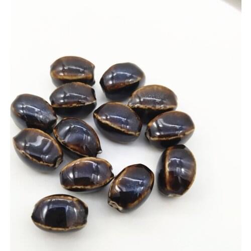 10 Pcs/Lot) 13x10mm Ceramic Beads DIY Handmade Accessories Porcelain Loose Beads For Necklace Bracelet Jewelry Making