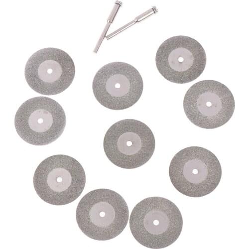 1 Set High Quality Diamond Cutting Discs Kits Mini Diamond Saw For Drill Fit Rotary Tool High Cutting Efficiency 30mm/22mm