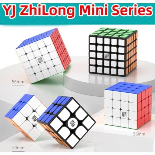 [Picube]2020 New Yongjun Zhilong 3x3 4x4 5x5 Mini Magnetic Magic Cube Yj Magnets puzzle competition special professional