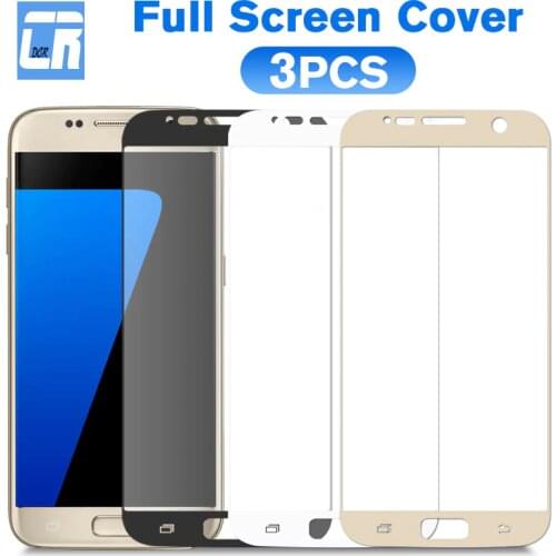 3Pcs Full Cover Screen Protector Tempered Glass for Samsung Galaxy A3 A5 A7 J7 J3 J5 2016 2017 C5 J3 J5 J7 Prime Protective film