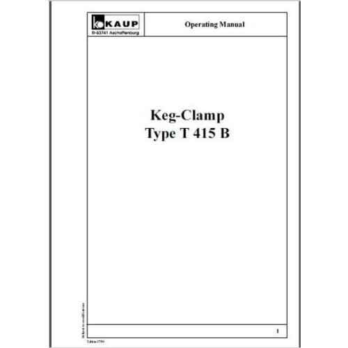Kaup spare parts and maunals PDF