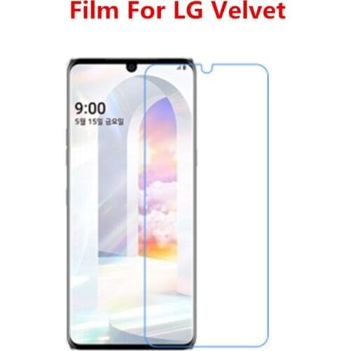 1/2/5/10 Pcs Ultra Thin Clear HD LCD Screen Protector Film With Cleaning Cloth Film For LG Velvet