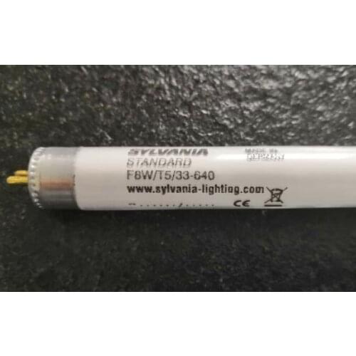 2pcs,SYLVANIA F8W/T5/33-640 8W lamp tube,Standard Cool white F8WT5/33-640