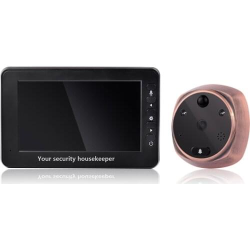 4.3 Inch 2MP Wide Angle Intercom Doorbell IR Night Vision Video Door Phone